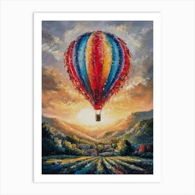 Hot Air Balloon 1 Art Print