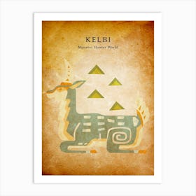 Kelbi Vintage Art Print