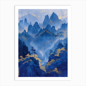 Blue Mountains 1 Art Print