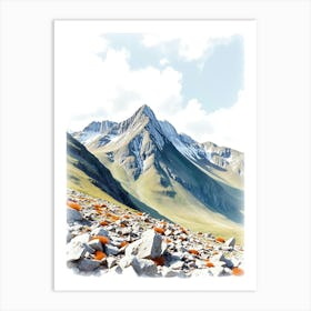 Mountain Landscape 8 Art Print