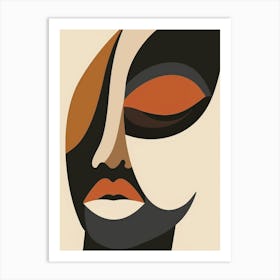 African Face 1 Art Print