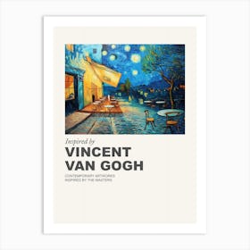 Museum Poster Inspired By Vincent Van Gogh 6 Art Print