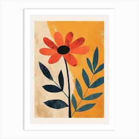 Namaqualand Daisy Groovy 3 Art Print