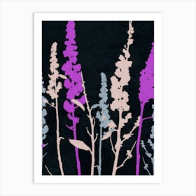 Floral Stems Art Print