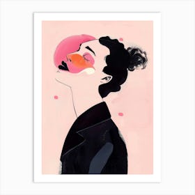 Portrait Of A Woman 361 Art Print