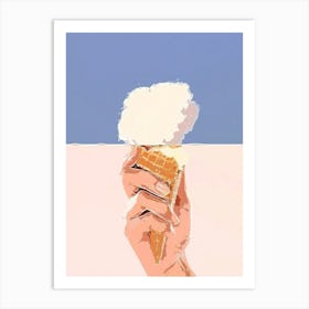 Ice Cream Cone Art Print