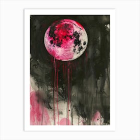 Moon Illustration 4 Art Print