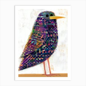 Starling Art Print