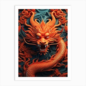 Chinese Dragon 5 Art Print