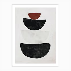 Rome Stone Park Bauhaus Minimalist Art Print