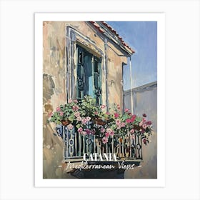 Mediterranean Views Catania 3 Art Print