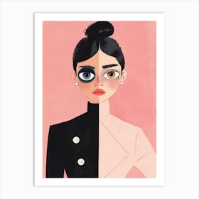 Portrait Of A Woman 379 Art Print