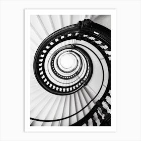Spiral Staircase 2 Art Print