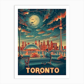 Toronto Cityscape Art Print