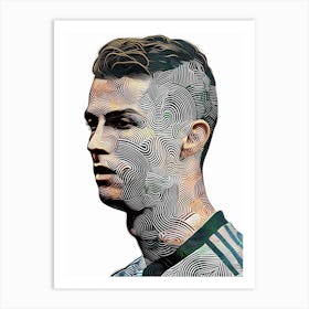 Cristiano Ronaldo Art Print