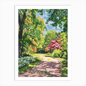 Richmond Park London Parks Garden 1 Painting Art Print