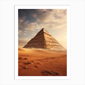 Pyramids Of Giza 2 Art Print