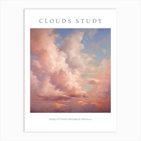 Study Of Clouds Marrakech, Morocco Art Print