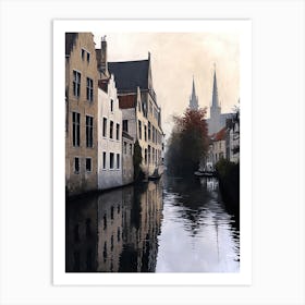 Bruges Canal 2 Art Print