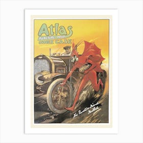 Atlas Puncture Proof Inner Case Poster Art Print