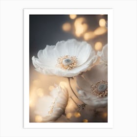 Soft Light Flower Art Print