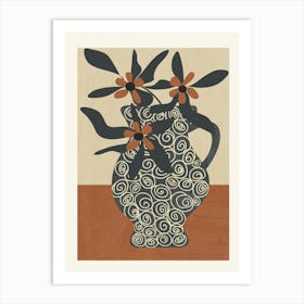 Modern Bloom 1 Art Print