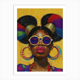 Afrofuturism 54 Art Print