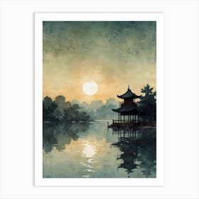 Chinese Pagoda 26 Art Print