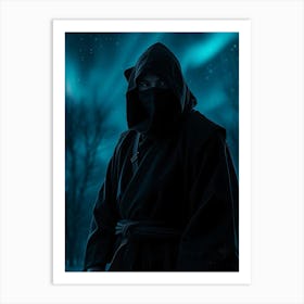 Dark Ninja - Diverse Art Illustration 29 Art Print