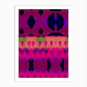 Abstract Pattern 158 Art Print