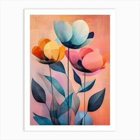 Flowers In A Vase 147 Art Print