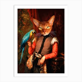 Royal Prince Annan The Cat Pet Portraits Art Print