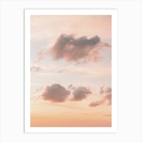 Sunset Clouds Art Print