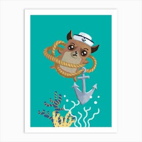 Marine Life Chihuhuha Art Print