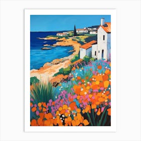 Sardinia Italy 1 Fauvist Painting Art Print