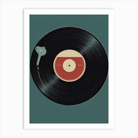 Vinyl Record 1 Art Print