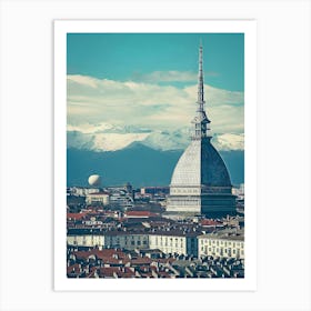 Mole Antolleniana In Turin, Italy Art Print