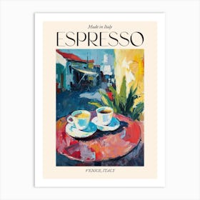 Venice Espresso Made In Italy 3 Poster Art Print
