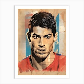 Luis Suarez (2) Art Print