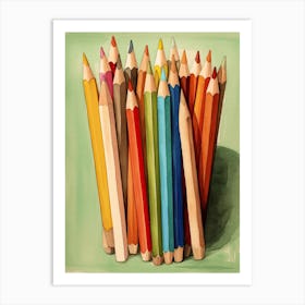 Pencils Art Print