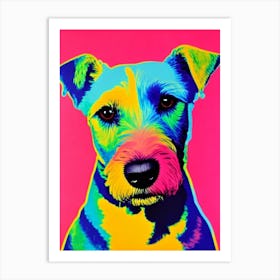 Lakeland Terrier Andy Warhol Style Dog Art Print