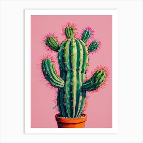Cactus 8 Art Print