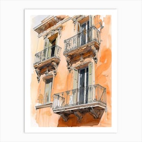 Palermo Europe Travel Architecture 3 Art Print