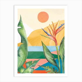 A Tropical Summer Day 2 Art Print