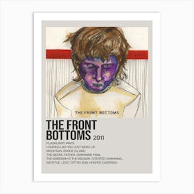 The Front Bottoms 2011 The Front Bottoms Canvas Poster 2 Art Print