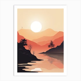 Minimalist Landscape 4 Art Print