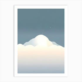 Cloudy Sky 2 Art Print