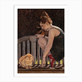 Allegory Of Melancholia Art Print