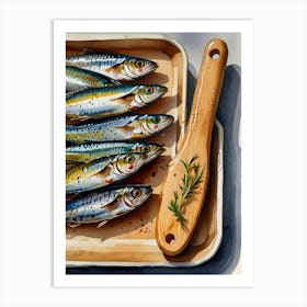 Sardines 11 Art Print