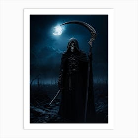 Grim Reaper 3 Art Print